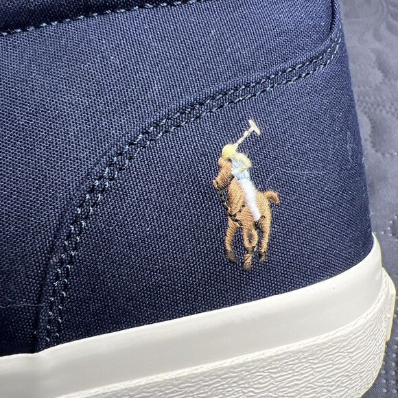 Polo Ralph Lauren Keaton Chukka  Sneaker Shoes Navy SZ 11.5 Casual Sporty NWOB main image 10